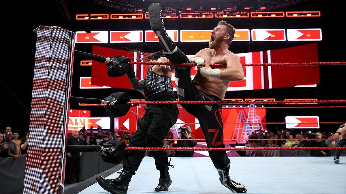 Roman Reigns did get a taste of Sami's finisher earlier